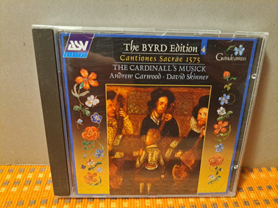 Byrd William:Byrd edition 4,Cardinall's sacrae-A. Carwood CD