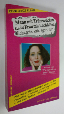 Constanze Elsner : Mann mit Tränensäcken sucht Frau mit L...