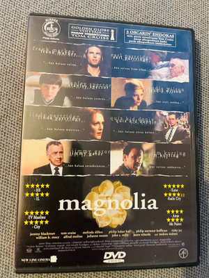 Magnolia 2xDVD Tom Cruise Julian Moore SuomiTXT