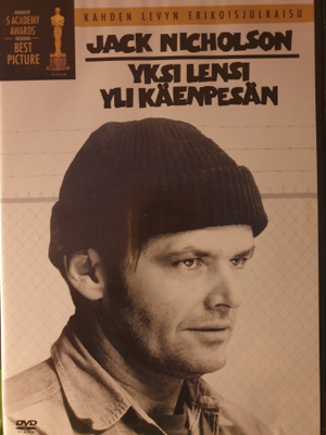 Yksi lensi yli käenpesän DVD (Jack Nicholson) (Milos Forman)