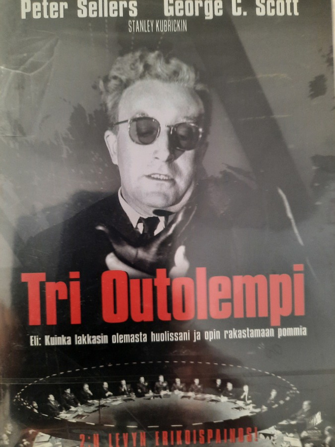 TRI OUTOLEMPI Stanley Kubrick elokuva 40-Vuotis Juhlaversio