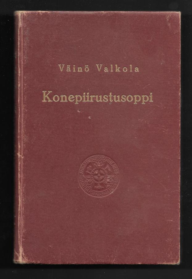 Valkola, Väinö : Konepiirustusoppi