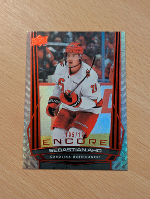 2025-26 Upper Deck Sebastian Aho Encore Red /199