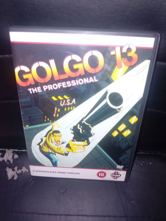 DVD GOLGO 13 The Professional ( SIS POSTIKULU )