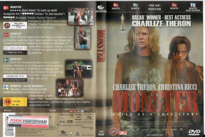 monster-aileen wuornos (23 218) k -FI- DVD nordic, charlize