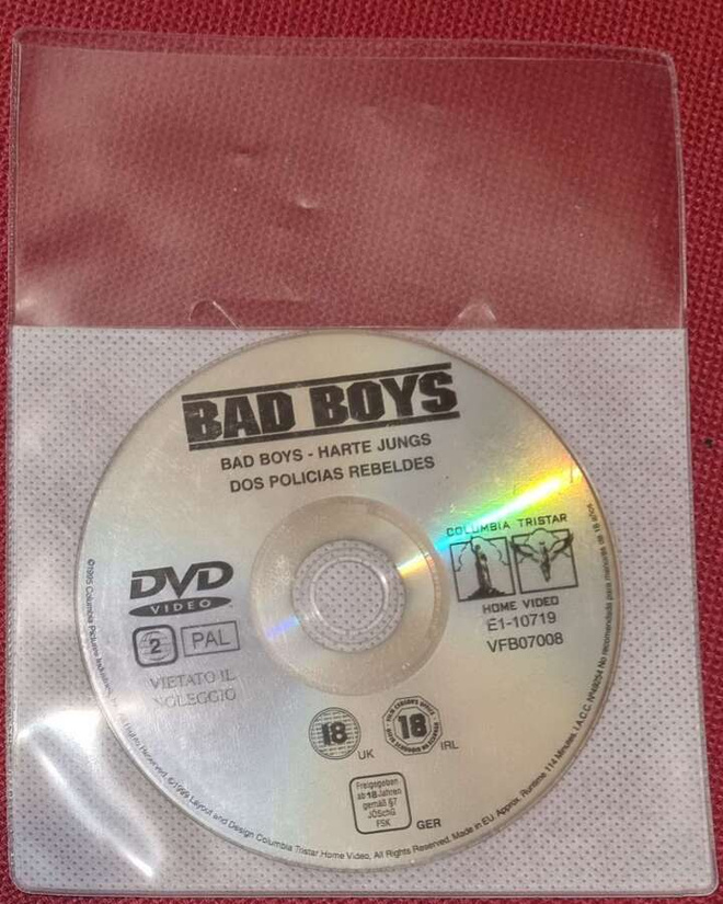 DVD Bad Boys FI-txt pelkkä dvd, Will Smith