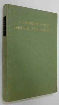 Norman (hg.) Rich : Die geheimen papiere Friedrich von Ho...