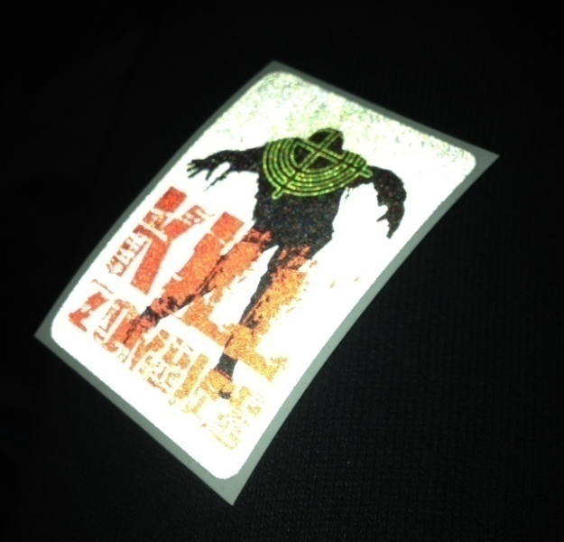 Kill Zombies heijastintarra