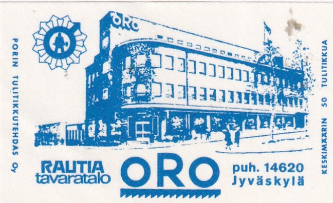 Jyväskylä , ORO, Rautia Tavaratalo     6/11