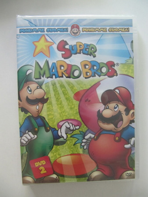 DVD Super Mario animaatiosarja, osa 2 (1989) UUSI