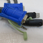 KVM USB 2-PC vaihtaja näppäimistö, hiiri, näyttö ja audio - pikkukuva 4