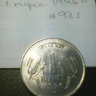 Intia 1 rupee 1996H, km#92.1 - pikkukuva 1