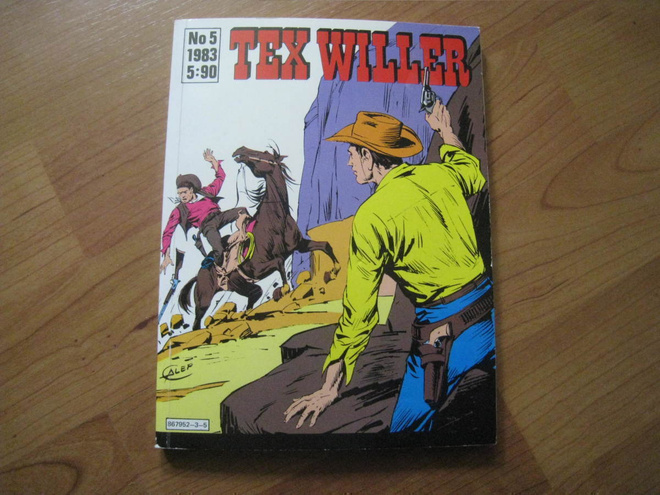 TEX WILLER N:o 5 1983 UUTTA VASTAAVA, lukematon