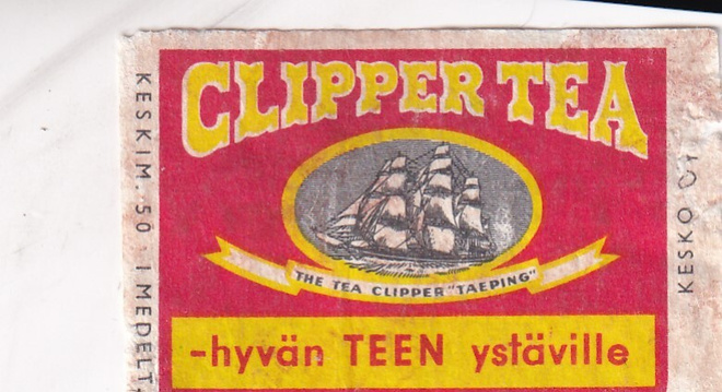 Clipper Tea, Hyvän teen ystäville . s55
