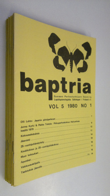 Baptria : Suomen perhostutkijain seuran tiedotuslehti eri...