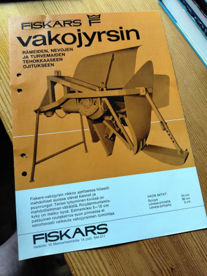 fiskars vakojyrsin esite