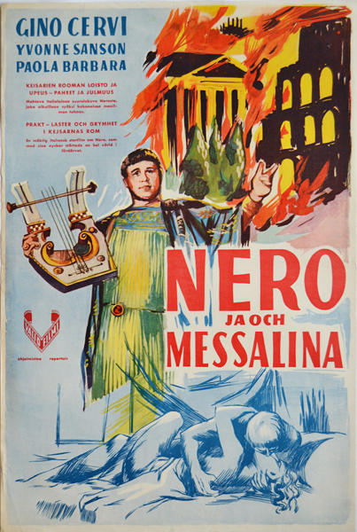 Elokuvajuliste: Nero ja Messalina