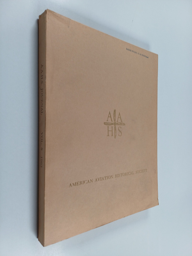 American Aviation Historical Society Journal VOL. 8 1963