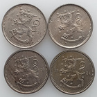 4x 1 Markka 1921-1924 - hyväkuntoinen sarja! - pikkukuva 2