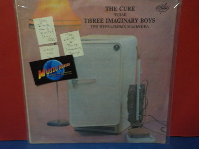THE CURE - THREE IMAGINARY BOYS USSR -93 PRESS M-/EX- LP