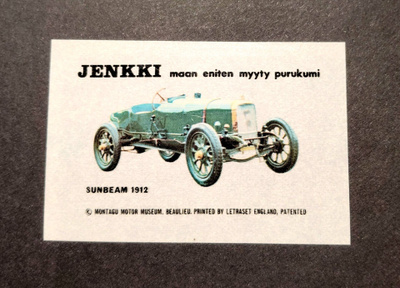 Jenkki Sumbeam 1912 Siirtokuva