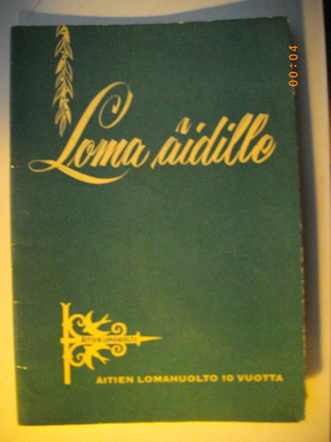 Äitien lomahuolto: Loma äidille (27.5)