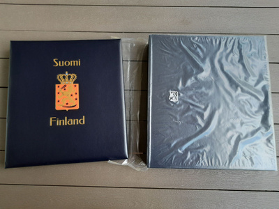 Davo Suomi II Postimerkkikansio 1990-98 Suojakotelolla (A)