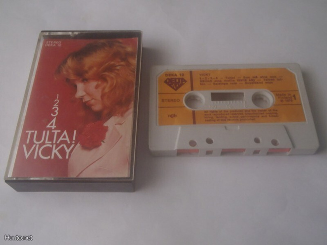 C-kasetti VICKY VIRVE ROSTI - 1-2-3-4 TULTA