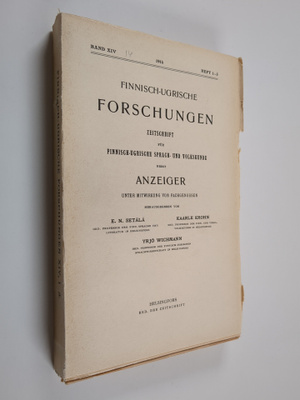 E. N. ym. (toim.) Setälä : Finnish-ugrische Forschungen 15
