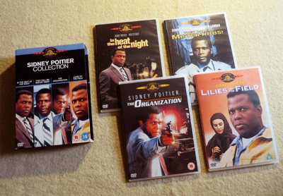 SIDNEY POITIER Collection 4DVD BOX - Engl
