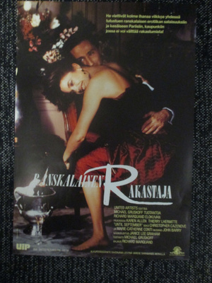 Ranskalainen rakastaja (1984) - vanha elokuvajuliste