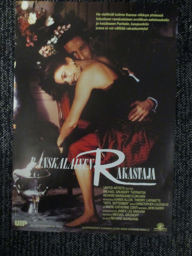Ranskalainen rakastaja (1984) - vanha elokuvajuliste