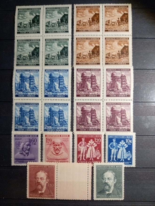 DEUTSCHES REICH Böhmen & Mähren 22kpl **