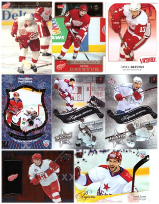 8 x PAVEL DATSYUK Detroit Red Wings, CKA