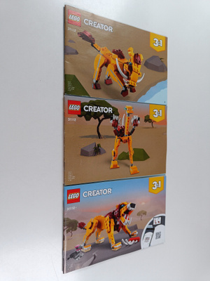 Lego Creator 31112 (3 vihkoa)