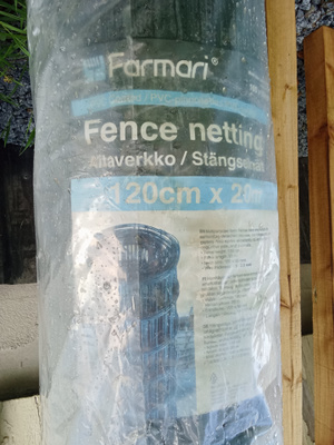 Farmari aitaverkkorulla 120cmx20m