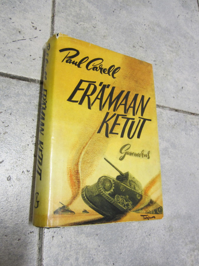 Paul Carell : Erämaan ketut ; hienokuntoinen kansipaperein