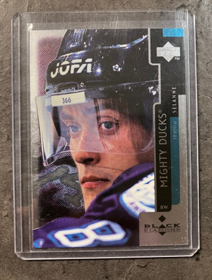 1997-98 Upper Deck Black Diamond Teemu Selänne Mighty Ducks