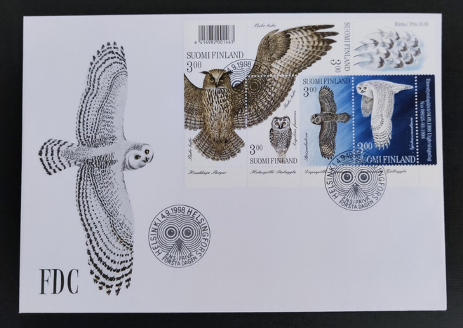 1998 FDC Pöllöjä