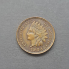 Indian Head one cent 1903 USA - pikkukuva 1