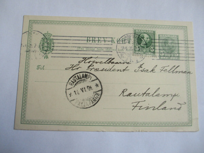 1892 Tanska ehiö os Rautalampi