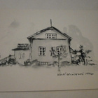 Kati Kivisaari: Viinitilan vanha rakennus (1996), ei kulk. - pikkukuva 1