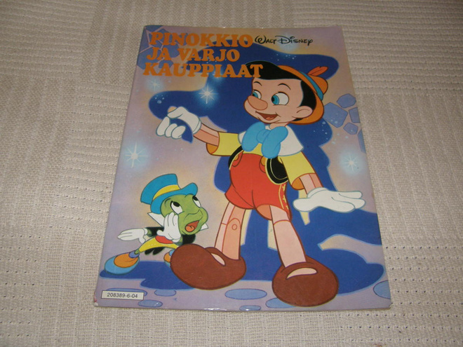 Disney Pinokkio ja varjokauppiaat