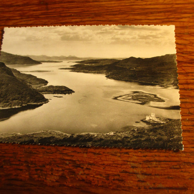 skotlanti pk loch alsh järvi ja eilean donan linna - saari