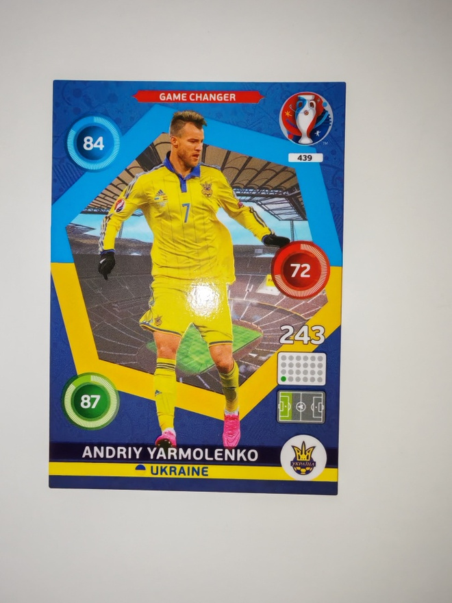 Panini Adrenalyn XL UEFA EURO 2016  # 439