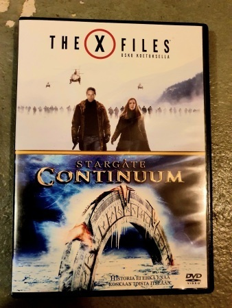 X-Files: Usko koetuksella, Stargate: Continuum 2DVD SuomiTXT