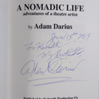 Adam Darius : A nomadic life : adventures of a theatre ar... - pikkukuva 3
