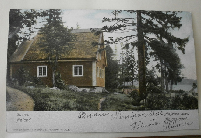 Anjalan hovi, vanha väripk, p. 1904