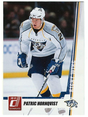 10-11 Donruss #148 Patric Hornqvist