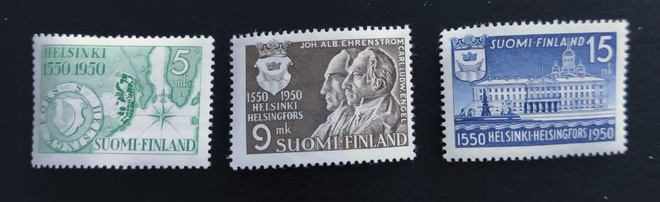 1950 Helsinki 400 vuotta sarja **